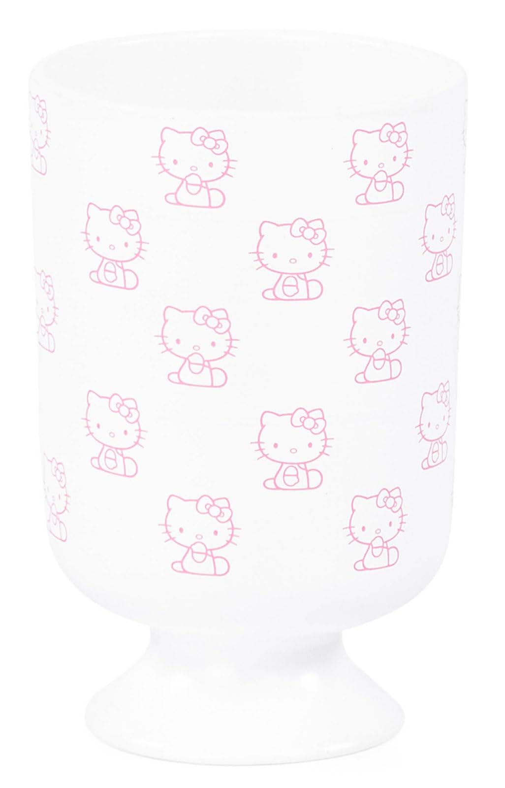 Amazon.com: Hello Kitty Bathroom Tumbler - Pink & White Resin
